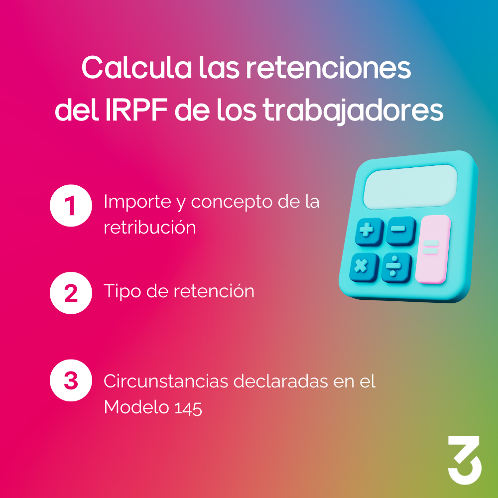 Retenciones sobre rendimientos del trabajo